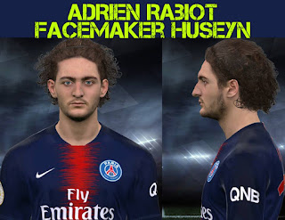 PES 2017 Faces Adrien Rabiot by Facemaker Huseyn