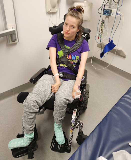 Faith's First Extended Hospital Stay