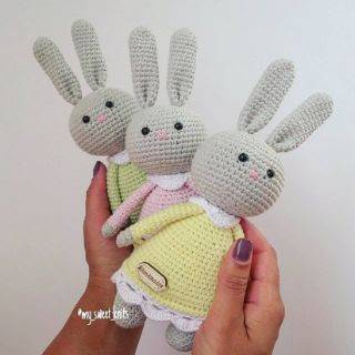 PATRON CONEJO AMIGURUMI 27956