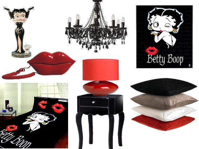 DORMITORIO BETTY BOOP BEDROOM via www.dormitorios.blogspot.com