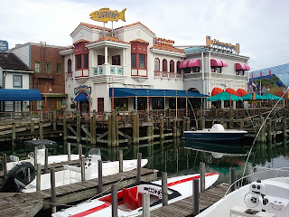 Street scene in the San Francisco section of Universal Orlando