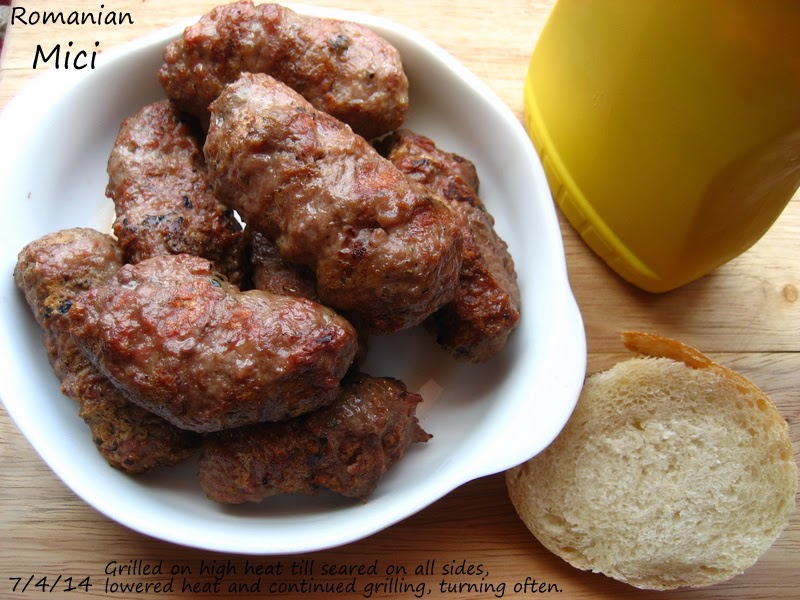 Home Cooking In Montana Romanian Sausages Mititei Mici Or