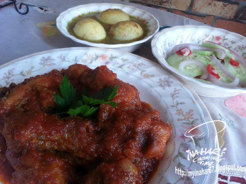 INAHAR'S COOKING TIME!: NASI SERAI & THE GANG