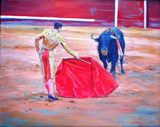 Bull Fight, by Johanny Gomez Paulino