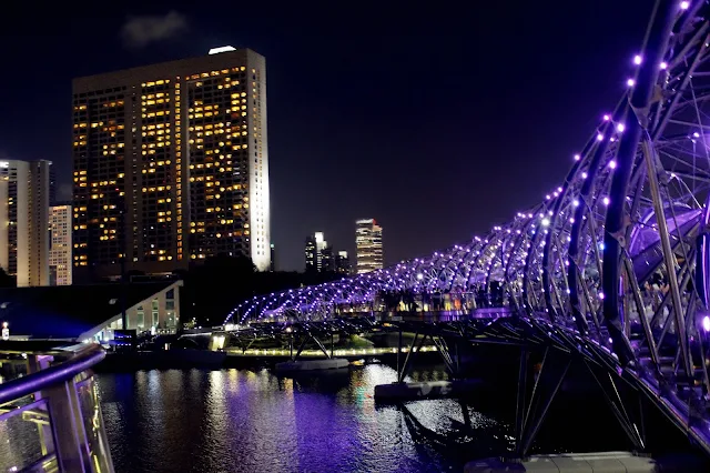 Foto Keindahan Singapore Di Malam Hari