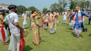 Assam shows restraint in Rongali Bihu celebrations