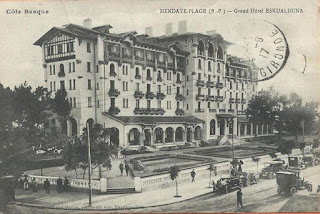pays basque autrefois hôtel plage