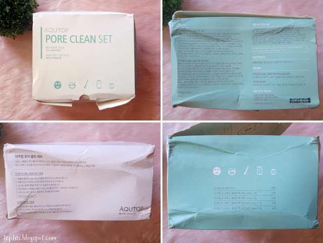 Aqutop Pore Clean Set Unboxing & Review