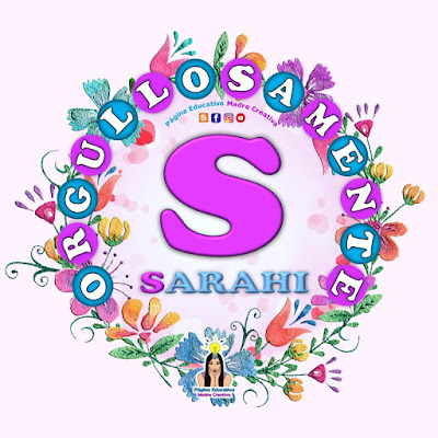 Nombre Sarahi - Carteles para mujeres - Día de la mujer