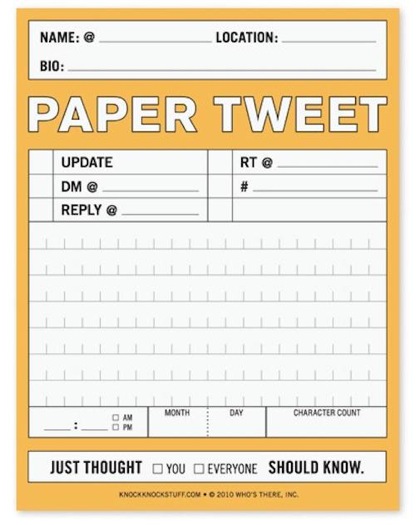 Paper Tweet