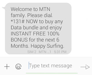 Mtn 100% data offer 