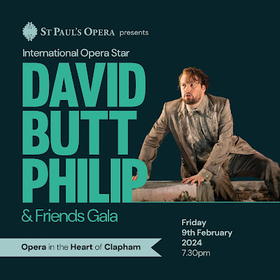Keeping it local: David Butt Philip, Rainelle Krause, Alison Langer & David Stout in fundraising gala for Clapham-based St Paul's Opera
