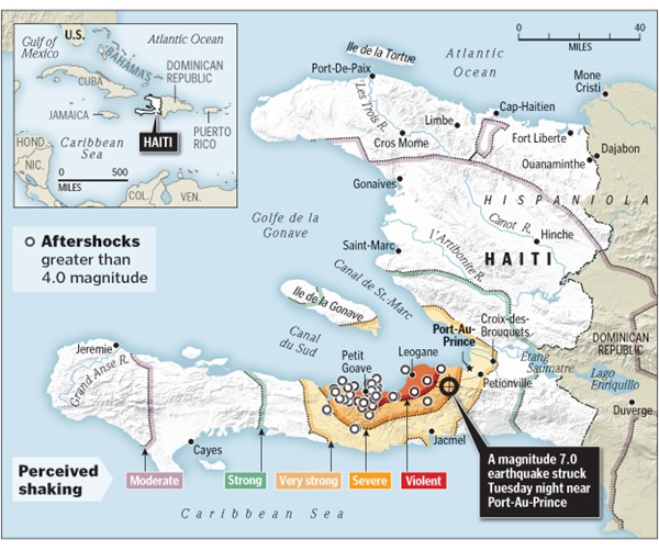 Haiti Earthquake Damage. Haiti Earthquake Damage Zone