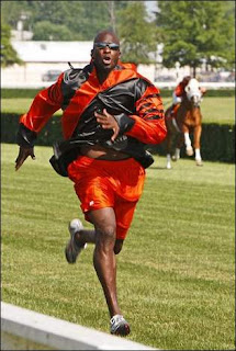 Chad Johnson training