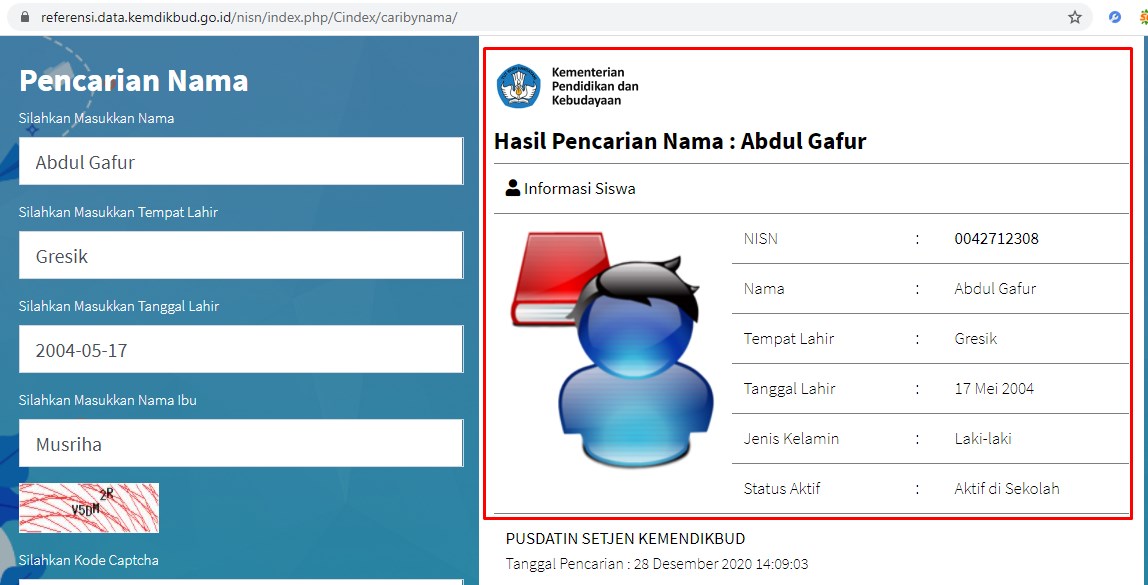 Cara Cek NISN Siswa Di Laman Terbaru https//nisn.data.kemdikbud.go.id