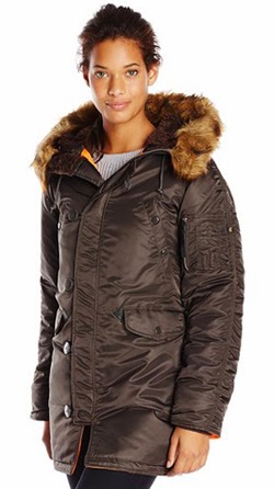 where to buy inexpensive parka jacket - women's winter fashion wear, Alpha Industries Parka