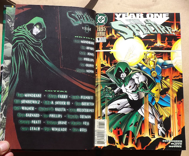 The Spectre Custom Bound Hardcover Comic Books Bind, Tom Mandrake, John Ostrander, DC Comics