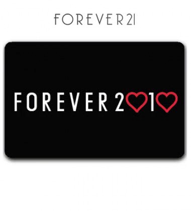 Forever 21 Gift Card (I seem to receive as least one of these every ...