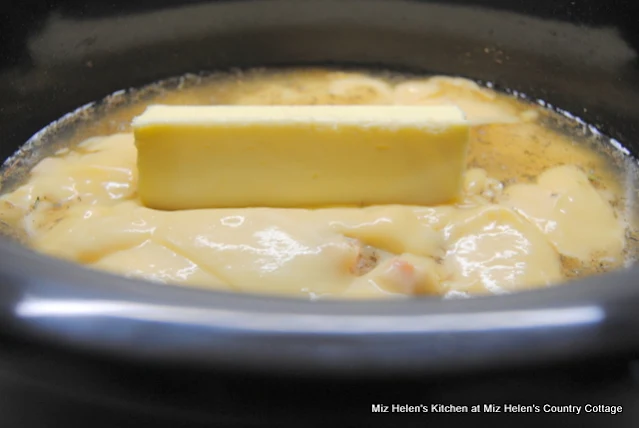 Slow Cooker Chicken & Noodles at Miz Helen's Country Cottage