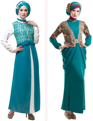 50 Model Baju Gamis Muslim Untuk Pesta Pernikahan 2019 