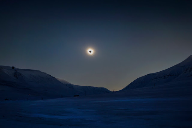 Solar Eclipse over Svalbard