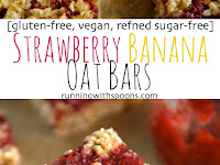 Strawberry Banana Oat Bars