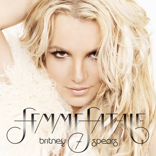 Britney Spears posted this image of her upcoming album Femme Fatale on 