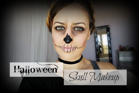 Skull Makeup Tutorial For Halloween | 2016