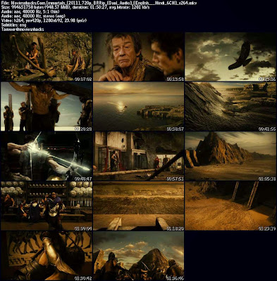 Immortals (2011) 720p Hindi Dual BRRip x264 AAC 5.1Ch