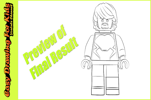 How to Draw Lego Quicksilver