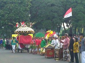 Kirab dan Selamatan Agung Suro Meriahkan 1 Muharram di TMII