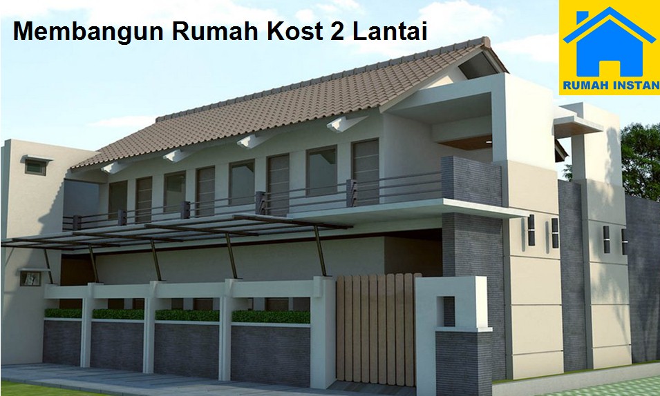 Membangun Rumah  2  Lantai  Dengan Biaya  Murah 