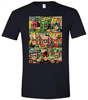 Click here to purchase Stan Lee Comic Book Cover Collage T-shirt at Amazon!