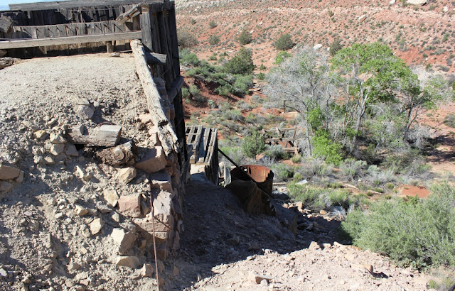 Old mine shaft Silver Reef, Utah