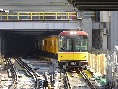 【渋谷駅改良工事中2週間限定！】銀座線 渋谷行き1000系