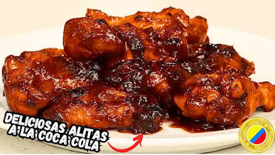 Pasos para preparar ALITAS DE POLLO A LA COCA COLA 