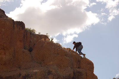 hiking, mountain, determination