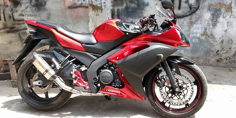 Gambar modifikasi new vixion advance full fairing 