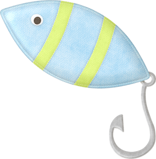 Let´s Go Fishing Clip Art.