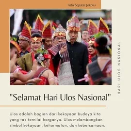 presiden joko widodo dan ibu negara dengan balutan kain ulos batak