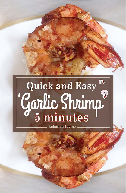 5 minute garlic shrimp recipe