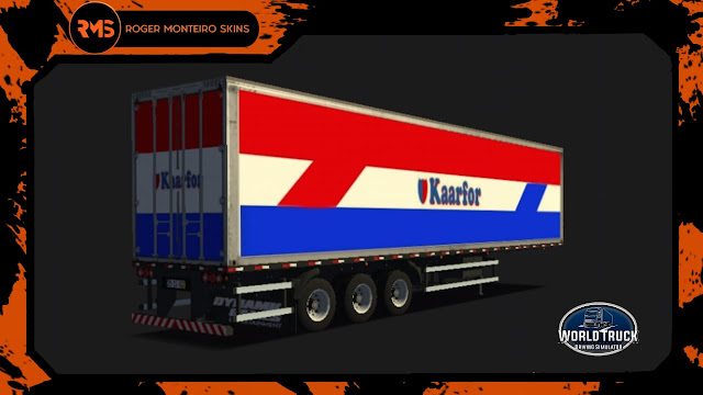 Baú Três eixos - Skins Wtds Baú Três eixos - Skins World Truck - Baú Três eixos de empresas