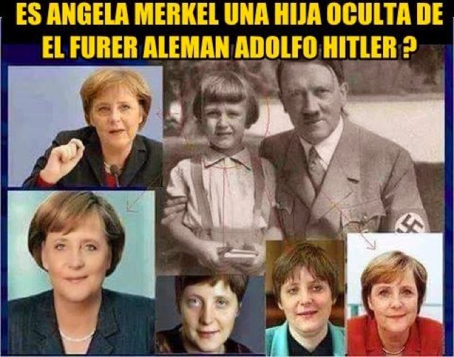 PODRIA SER ANGELA MERKEL UNA HIJA OCULTA DE ADOLF HITLER? 