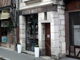 Hairdresser.  Indre et Loire, France. Photographed by Susan Walter. Tour the Loire Valley with a classic car and a private guide.