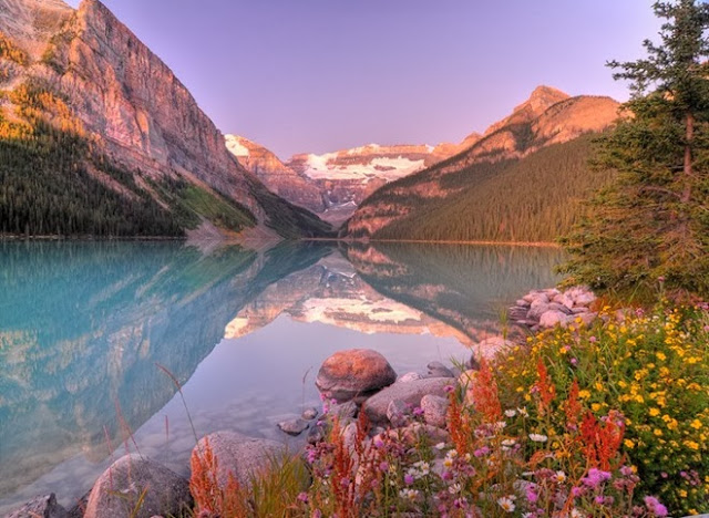 banff canada, lake, lake louise canada, lake view, nature, 