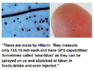 Smart-dust: Hitachi Develops World's Smallest RFID Chip.