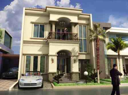 Gambar desain rumah eropa modern