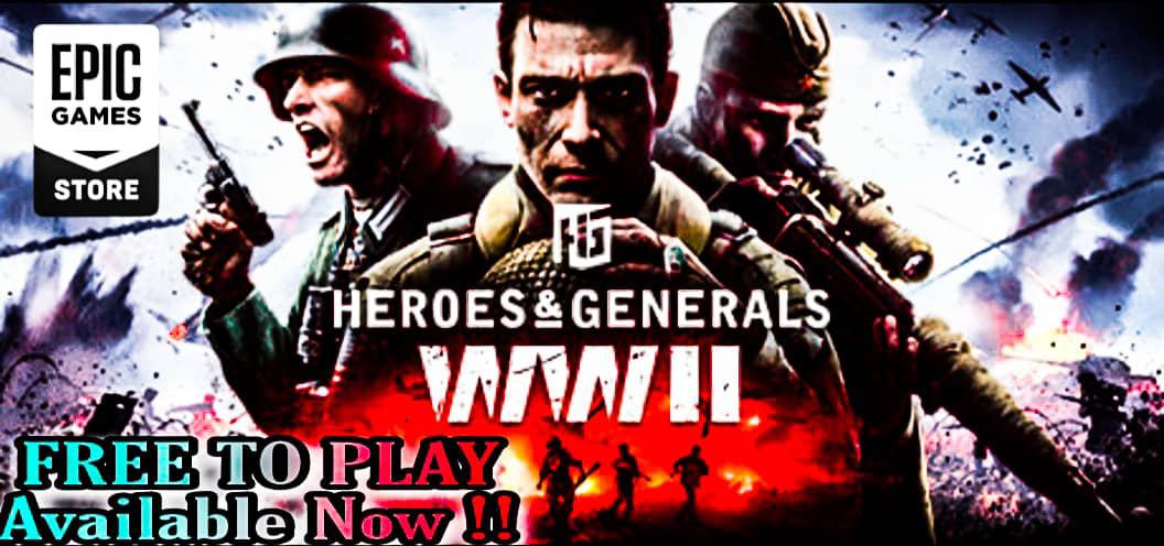 Top 5 free to play games, heroes and generals ww2