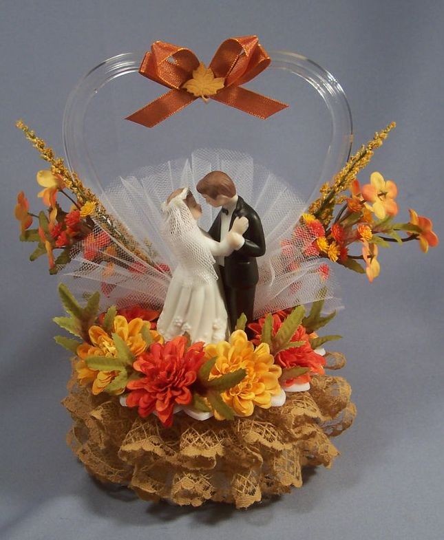 Autumn Cake Toppers ~ Autumn Crafts Picture