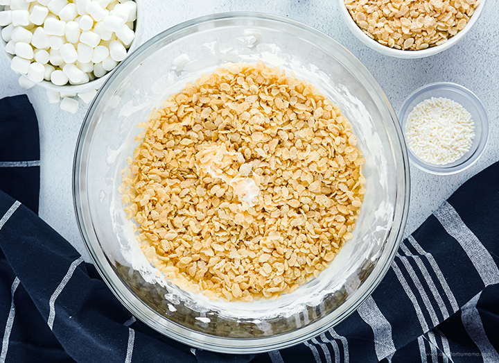 Jack Skellington Rice Krispie Treats